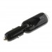 180° Flexible USB Car Charger Black