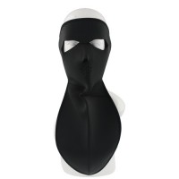 Wind Warm Care Full Face Black Neoprene Mask