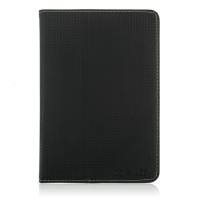 Black Stand Folio Leather Case For Ainol Novo 7 Flame Green Rim