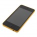 DKMX Smart Phone Android 2.3 MTK6513 GPS WiFi 4.0 Inch Capacitive Screen- Yellow