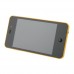 DKMX Smart Phone Android 2.3 MTK6513 GPS WiFi 4.0 Inch Capacitive Screen- Yellow