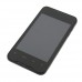 M2 Phone Dual Band Dual SIM Card Dual Camera Bluetooth 4.0 Inch Touch Screen- Black