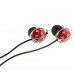 Fashion Red Cute 3.5mm Port Ladybug Headphone Earphone