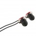 Fashion Red Cute 3.5mm Port Ladybug Headphone Earphone