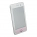 Y222 Phone Dual Band Dual SIM Card Dual Camera FM Bluetooth 3.7 Inch Touch Screen- White