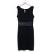 Fashion Round Neck Sleeveless Slim Dress