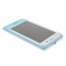 Y222 Phone Dual Band Dual SIM Card Dual Camera FM Bluetooth 3.7 Inch Touch Screen- Blue