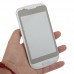 S939 TV Phone Dual Band Dual SIM Card Dual Camera Bluetooth 4.0 Inch Touch Screen- White