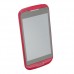 S939 TV Phone Dual Band Dual SIM Card Dual Camera Bluetooth 4.0 Inch Touch Screen- Red