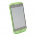 S939 TV Phone Dual Band Dual SIM Card Dual Camera Bluetooth 4.0 Inch Touch Screen- Green