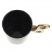 Novelty Ceramic Coffee Tea Mug Cup Golden Handle