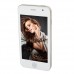 AI5 4.0 Inch Touch Screen Phone Qual Band Dual SIM Card Dual Camera Bluetooth - White