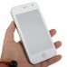 AI5 4.0 Inch Touch Screen Phone Qual Band Dual SIM Card Dual Camera Bluetooth - White