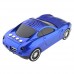 SD-599 Portable Mini Digital Music CAR Figure Speaker with TF/USB/FM Radio Dark Blue