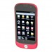 S520 Smart Phone Android 2.3 OS MTK6513 WiFi 3.5 Inch Multi-touch Screen- Red