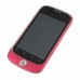 S520 Smart Phone Android 2.3 OS MTK6513 WiFi 3.5 Inch Multi-touch Screen- Red