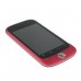 S520 Smart Phone Android 2.3 OS MTK6513 WiFi 3.5 Inch Multi-touch Screen- Red