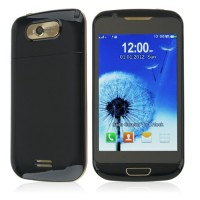 S939 TV Phone Dual Band Dual SIM Card Dual Camera Bluetooth 4.0 Inch Touch Screen- Black