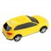 SUOYI SD-988 Portable Digital Music CAR Figure Speaker with TF/USB/FM Radio Yellow