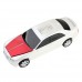 SUOYI SD-838FM Portable Digital Music CAR Figure Speaker with TF/USB/FM Radio White