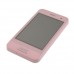 S9500 Phone Dual Band Dual SIM Card Dual Camera Bluetooth 3.5 Inch Touch Screen- Pink