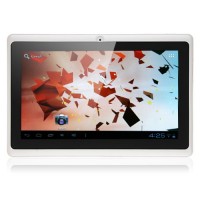 YeahPad A13 Tablet PC 7 Inch Ultra Thin Android 4.0 4GB Camera White