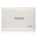 YeahPad A13 Tablet PC 7 Inch Ultra Thin Android 4.0 4GB Camera White