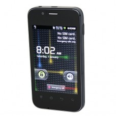 H303 Smart Phone Android 2.3 OS SC6820 1.0GHz WiFi FM 3.5 Inch- Black