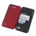 H303 Smart Phone Android 2.3 OS SC6820 1.0GHz WiFi FM 3.5 Inch- Red