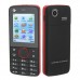 X116 Phone Dual Card GSM/CDMA Bluetooth Camera FM 2.2 Inch- Red & Black