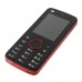 X116 Phone Dual Card GSM/CDMA Bluetooth Camera FM 2.2 Inch- Red & Black