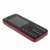 X116 Phone Dual Card GSM/CDMA Bluetooth Camera FM 2.2 Inch- Red & Black