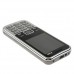 3322+ Quad Band Mobile Phone Dual SIM Card 2.2 Inch Bluetooth Camera - Gray