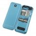 3322+ Quad Band Mobile Phone Dual SIM Card 2.2 Inch Bluetooth Camera - Blue