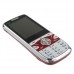 X666 Phone Dual Band Dual SIM Card Bluetooth FM Camera 2.2 Inch