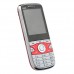 X666 Phone Dual Band Dual SIM Card Bluetooth FM Camera 2.2 Inch