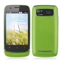 610 Smart Phone Android 2.3 MTK6515 1.0GHz WiFi 3.5 Inch Capacitive Screen- Green