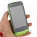 610 Smart Phone Android 2.3 MTK6515 1.0GHz WiFi 3.5 Inch Capacitive Screen- Green