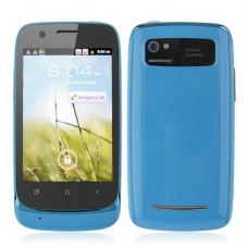 610 Smart Phone Android 2.3 MTK6515 1.0GHz WiFi 3.5 Inch Capacitive Screen- Blue
