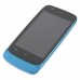 610 Smart Phone Android 2.3 MTK6515 1.0GHz WiFi 3.5 Inch Capacitive Screen- Blue