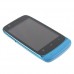 610 Smart Phone Android 2.3 MTK6515 1.0GHz WiFi 3.5 Inch Capacitive Screen- Blue