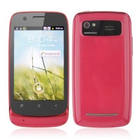 610 Smart Phone Android 2.3 MTK6515 1.0GHz WiFi 3.5 Inch Capacitive Screen- Red