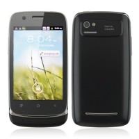 610 Smart Phone Android 2.3 MTK6515 1.0GHz WiFi 3.5 Inch Capacitive Screen- Black