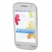 X800D 4.0 Inch Dual Band Dual SIM Card Phone Bluetooth FM Dual Camera- White