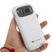 X800D 4.0 Inch Dual Band Dual SIM Card Phone Bluetooth FM Dual Camera- White