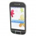 X800D 4.0 Inch Dual Band Dual SIM Card Phone Bluetooth FM Dual Camera- Black