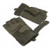 Blackhawk Tactical Half-Finger Gloves Leather Palm Army Green Size L