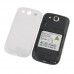I9300 Smart Phone Android 2.3 MTK6515 1.0GHz WiFi Bluetooth 4.0 Inch- White