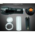 SA-813 Adjustable Focus LED Flashlight Zoomable LED Waterproof Camping Hiking Torch  2 Colors