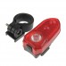 LC-258 Bicycle Rear Light Safety Flash Light 3 Mode 3 LED Bicycle Tail Lamp+Flexible Mount